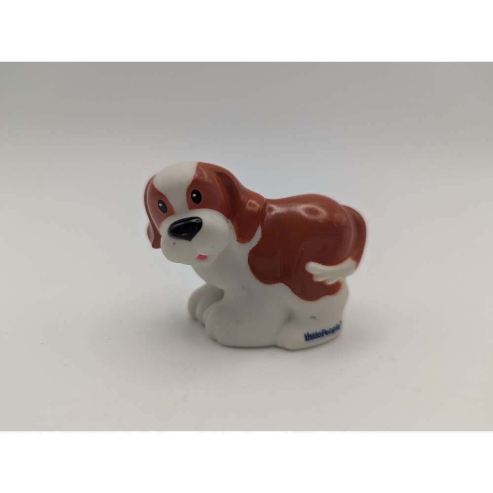 2015 Fisher Price Little People Puppy Dog From Songs & Sounds Camper Brown White